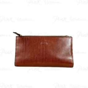 -THE BRIDGE Portafoglio Donna in Cuoio Base 30  01714101-14 Marrone