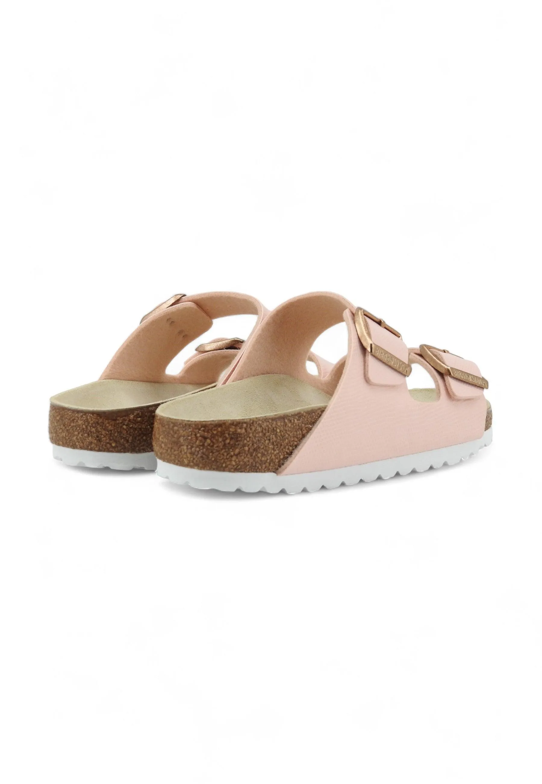BIRKENSTOCK Arizona Ciabatta Donna Shiny Lizard Light Rose 1026448