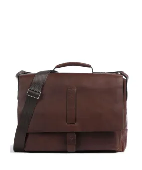  JOOP! Loreto Kreon Cartella 14″ pelle di vacchetta finemente grana marrone  
