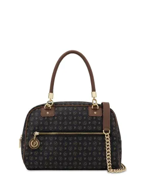     Linea Heritage Bowling Bag Heritage Logo Classic Nero/marrone
