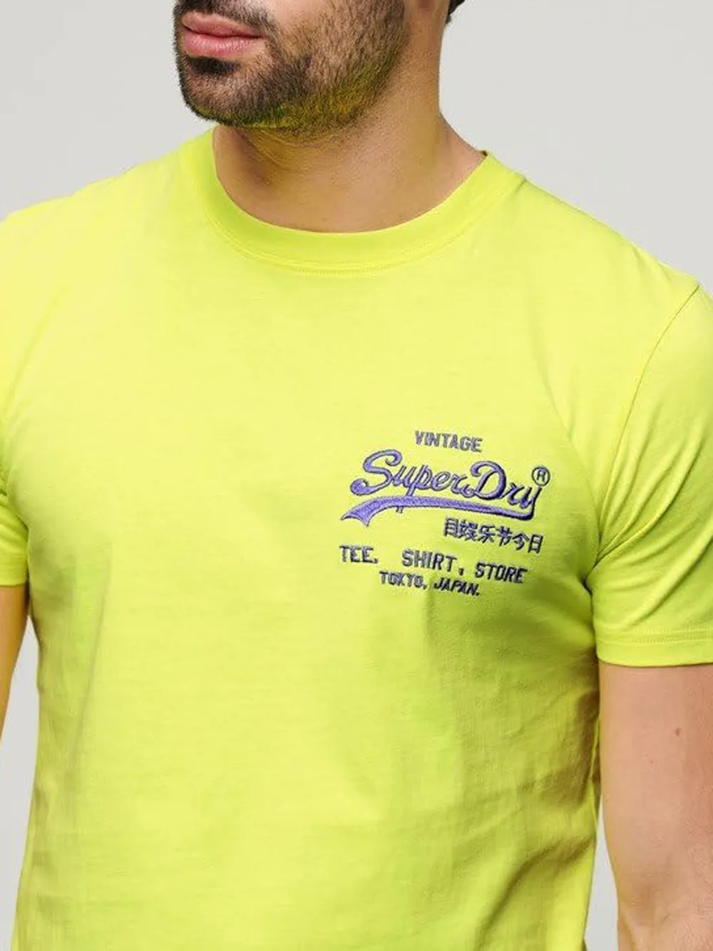 SUPERDRY T-shirt Uomo - Giallo modello M1011922A