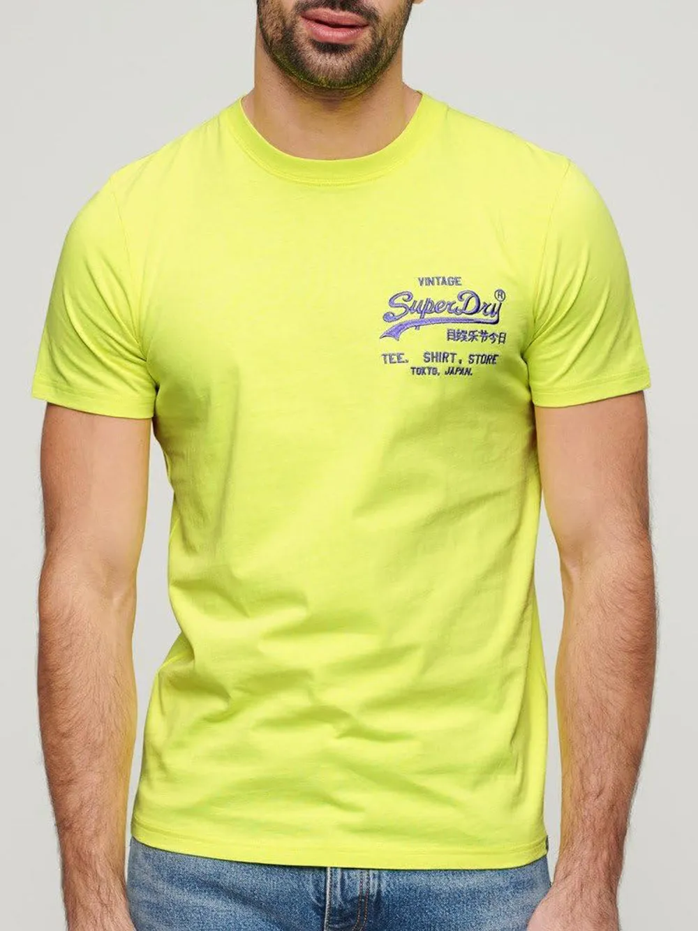 SUPERDRY T-shirt Uomo - Giallo modello M1011922A